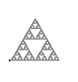 my triangle fractal